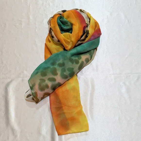 New‎ Georgette Long Scarf - Picture 6 of 8
